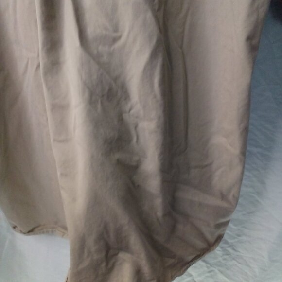 Tommy Hilfiger Shirt Men XL Button Down Short Sleeve Pocket Tan - Picture 11 of 12